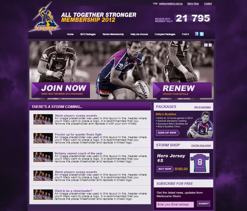 Melbourne Storm Melbourne Storm